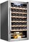 Ivation 34-Bottle Wine Cooler, Compact Freestanding Wine Fridge with Lock